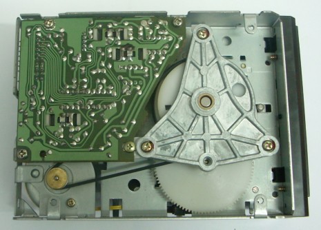 Mitsumi QD Drive without its bottom cover